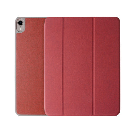 Mutural Exquisite Series Stofftextur PU+TPU Lederhülle für iPad Pro 12,9 Zoll (2018), mit 3-fachem Halter &amp; Stiftschlitz &amp; Schlaf- &amp; Weckfunktion, für iPad Pro 12,9 Zoll