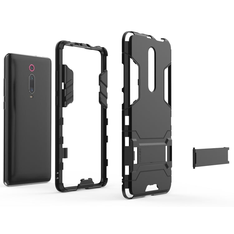 Shockproof PC + TPU Case for Xiaomi Mi 9T Pro / Redmi K20 Pro, with Holder, For Xiaomi Mi 9T Pro