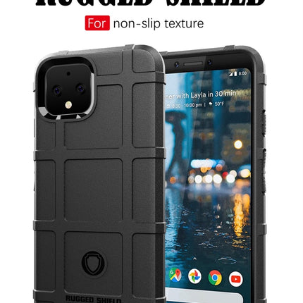 Shockproof Protector Cover Full Coverage Silicone Case for Google Pixel 4