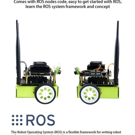 Waveshare JetBot AI Kit, AI Robot Based on Jetson Nano, Based on Jetson Nano