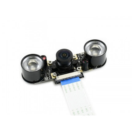 Waveshare IMX219-160IR 8MP 160 Degree FOV Infrared Camera, Applicable for Jetson Nano