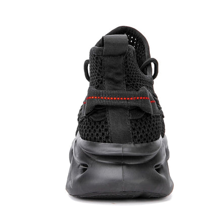 Jiefu Breathable Flying Fabric Anti Smashing And Anti Piercing Insulating Safety Shoes, 36, 40, 41, 42, 45