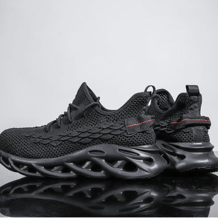 Jiefu Breathable Flying Fabric Anti Smashing And Anti Piercing Insulating Safety Shoes