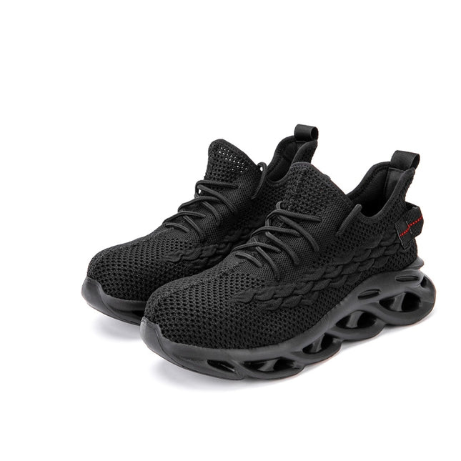Jiefu Breathable Flying Fabric Anti Smashing And Anti Piercing Insulating Safety Shoes, 36, 40, 41, 42, 45