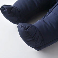 Quilted And Velvet Warm Baby Onesies