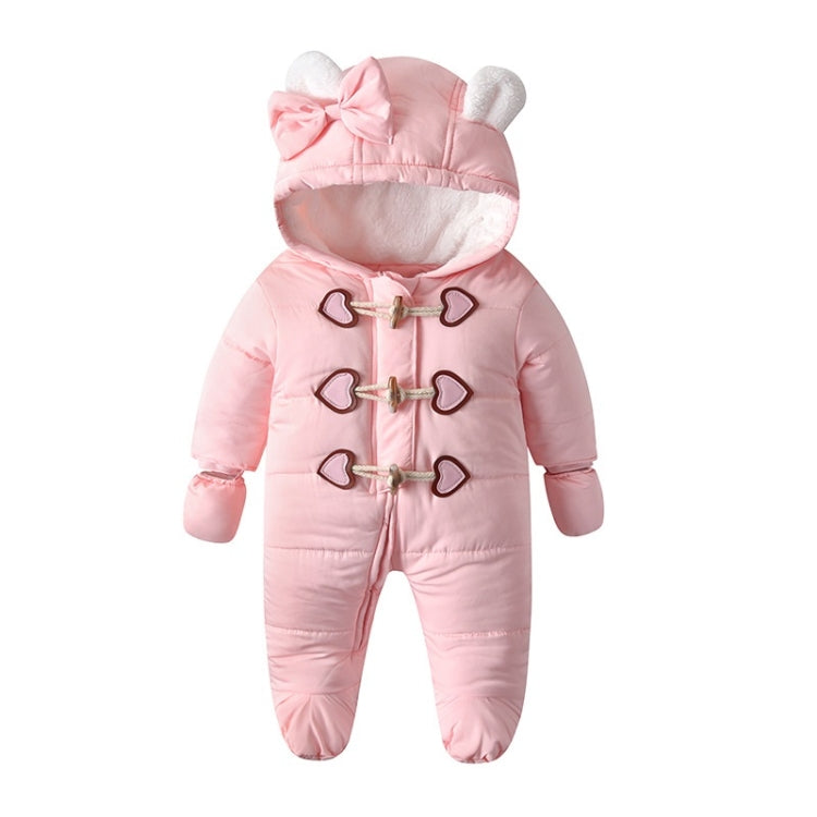 Quilted And Velvet Warm Baby Onesies
