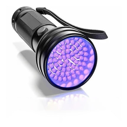 51 LEDs 395nm UV LED Flashlight, Support Detect Pet Urine