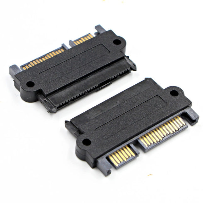 Professional SFF-8482 SAS to SATA 180 Degrees Angle Adapter for Motherboard, SAS to SATA