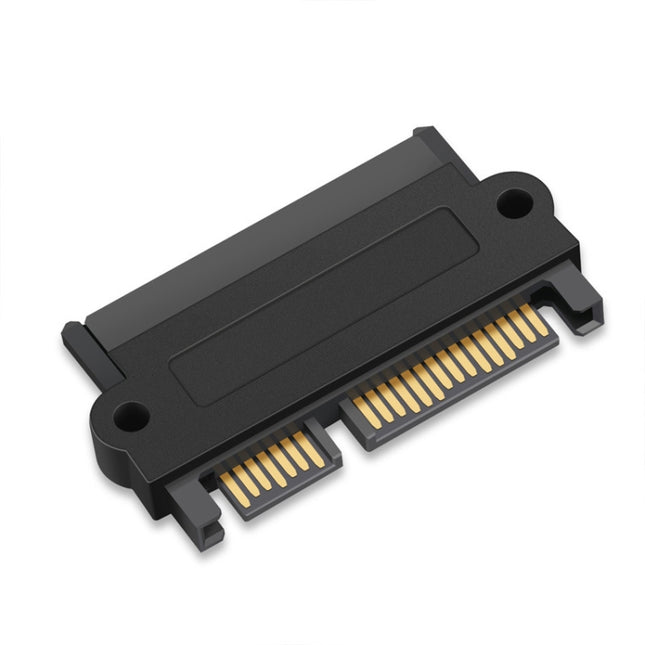 Professional SFF-8482 SAS to SATA 180 Degrees Angle Adapter for Motherboard, SAS to SATA