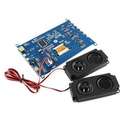 WAVESHARE 7 inch HDMI LCD (H) IPS 1024x600 Capacitive Touch Screen, 7 inch