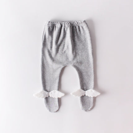 Infant Baby Cute Angel Wings Base Socks, white_80, white_90, 66, 73, 80, 90, white Plus Velvet_66, white Plus Velvet_73, white Plus Velvet_80, white Plus Velvet_90
