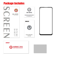 ENKAY Hat-prince Full Glue 0.26mm 9H 2.5D Full Screen Tempered Glass Film for Galaxy A8s, For Galaxy A8s