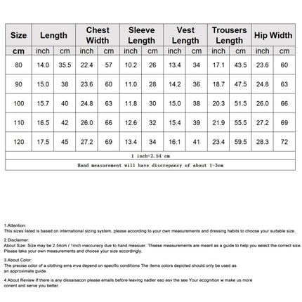 Baby Boy Gentleman Style Shirt Vest Pants Three-piece Set, 80cm, 90cm, 100cm, 110cm, 120cm