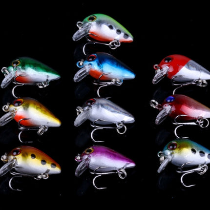 HENGJIA Set056 56 PCS Sequin Set Metal Sequins False Bait Fresh Sea Bass Fishing Bait Set, Length: 3 to 10cm, Bagged