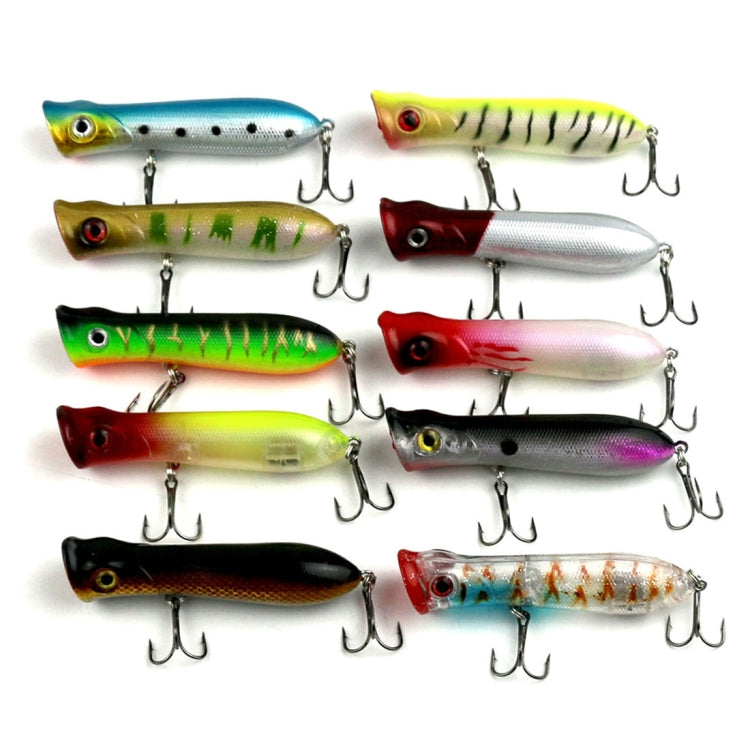 HENGJIA PO032 8cm/12g Simulation Hard Baits Fishing Lures with Hooks Tackle Baits Fit Saltwater and Freshwater, PO032 1#, PO032 2#, PO032 3#, PO032 4#, PO032 5#, PO032 6#, PO032 7#, PO032 8#, PO032 9#, PO032 10#