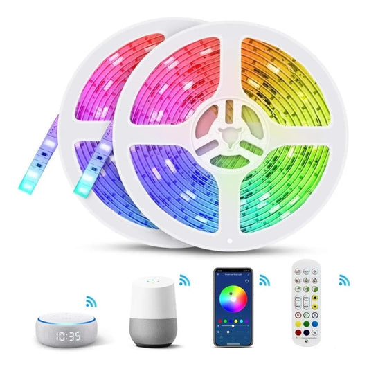 10m 180 LEDs SMD 5050 LED RGB Light Strip with WIFI Remote Control (Color:Waterproof Size:UK Plug), EU Plug