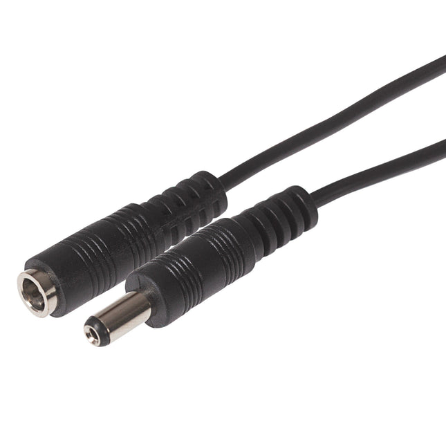 Maplin Power Supply Extension Lead 2.1mm x 5.5mm Plug to 2.1mm x 5.5mm Socket - 5m Cable
