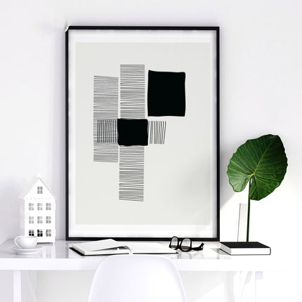 Abstract Artwork Prints | Set of 3 Abstract Wall art Prints