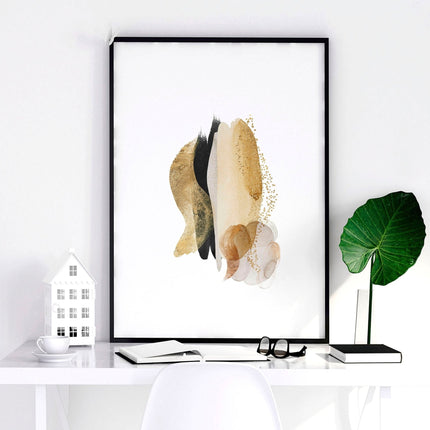 Abstract prints | set of 3 wall art for living room