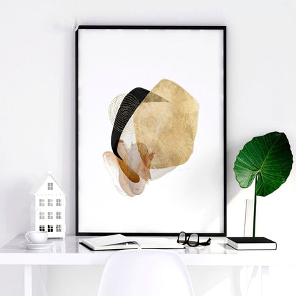 Abstract prints | set of 3 wall art for living room
