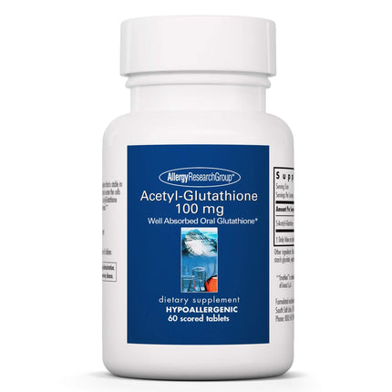 Allergy Research Group Acetyl-Glutathione 100 mg - Immune Support - 60 Count