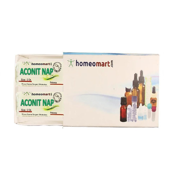 Aconite Napellus Homeopathy Pellets 30C Potency - Pack of 2 | HomeoMart