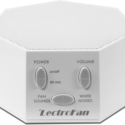 LectroFan Classic White Noise Machine by Adaptive Sound Technologies – Compact Sleep Sound Machine