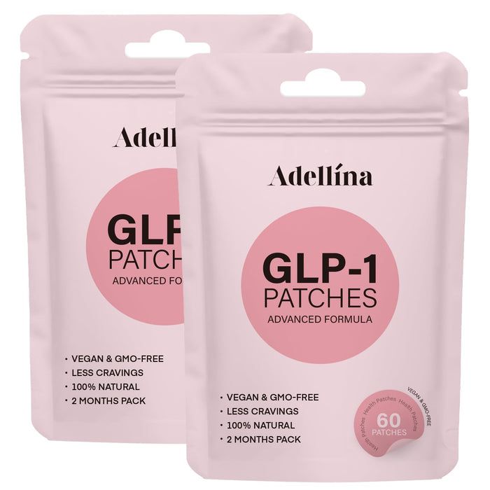 Adellina GLP-1 Patches 120 Count – 4 Months Pack (2 Bottles)