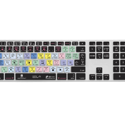 Adobe Illustrator Keyboard Covers for MacBook and iMac