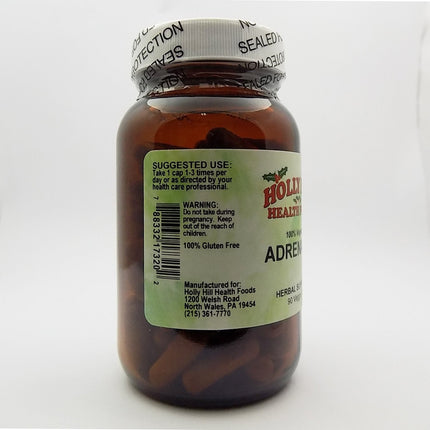 Holly Hill Health Foods – 100% Vegetarian Adrenal Rx (2-Pack) – 90 Vegetarian Capsules