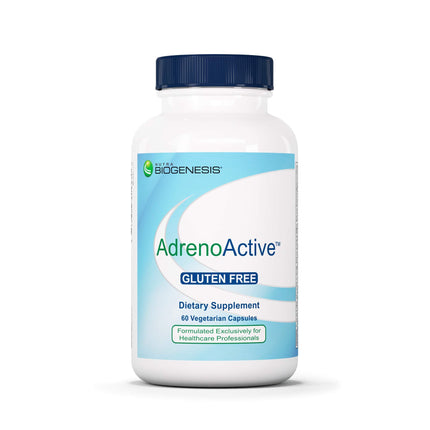 Nutra BioGenesis AdrenoActive - Supports Healthy Stress Response | Gluten Free - 60 Capsules