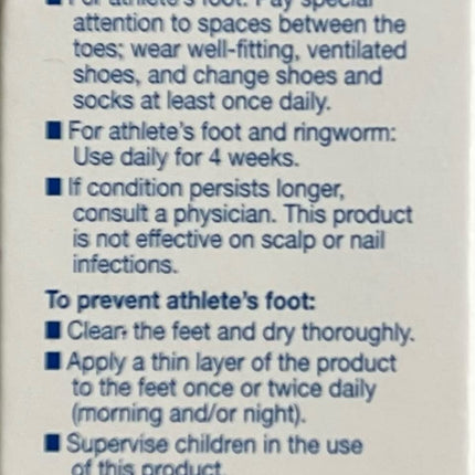 Clarus Solution Antifungal 1% – Advanced Footcare | 0.5 fl oz
