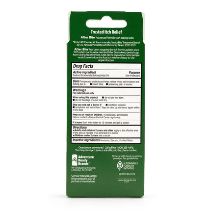 After Bite Advanced Formula Itch Relief Pen – 0.5 oz, 4 Pack (Sodium Bicarbonate)