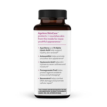 LifeSeasons Ageless Skincare – Anti-Aging Antioxidant Supplement | 90 Capsules