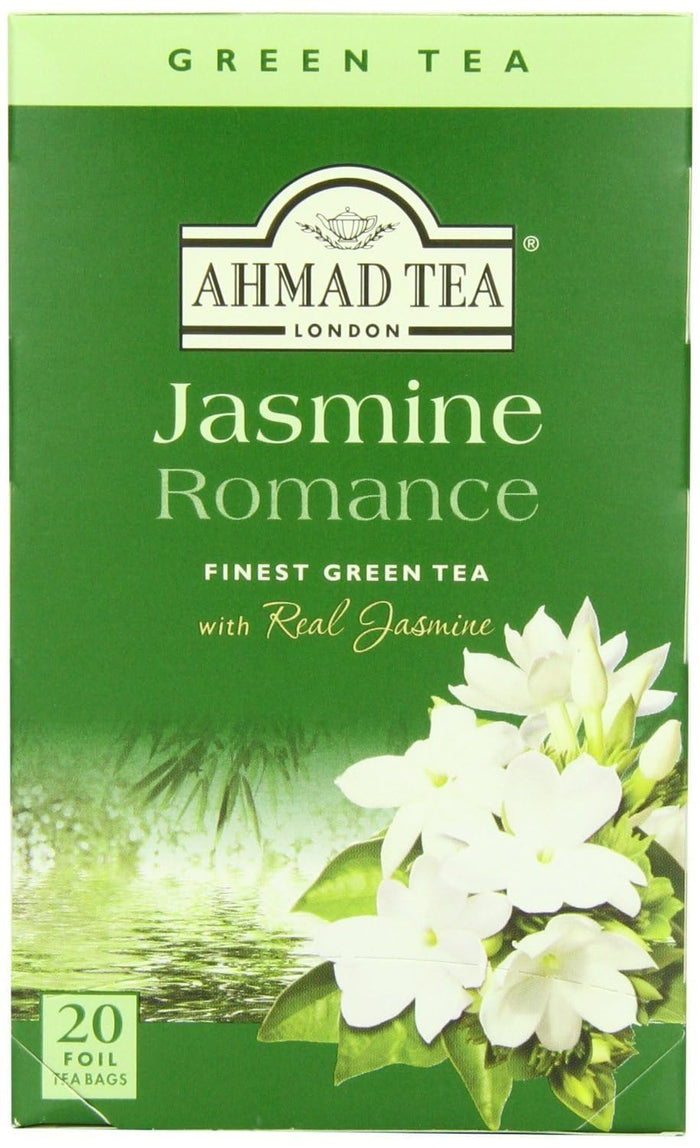 Ahmad Tea Jasmine Romance Green Tea – 20-Count Box