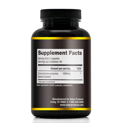 Aidan C-Statin: Support for Normal Angiogenesis (Proprietary Bindweed Extract, 120 Capsules)