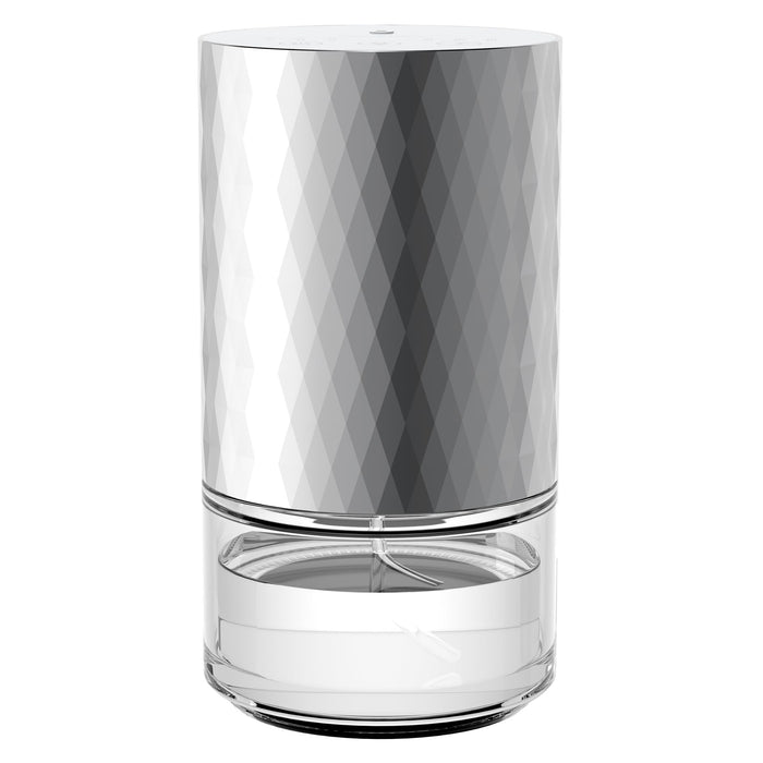 Airversa Waterless Diffuser 100ml Silver – Battery-Operated Nano Mist, 3 Mist Settings