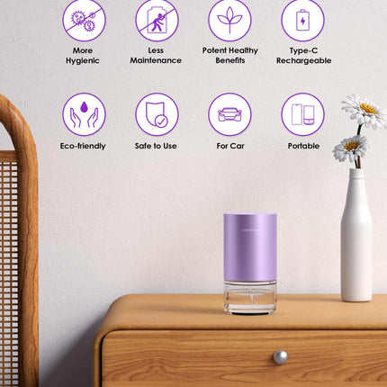 Airversa Waterless Diffuser 100mL Lavender AN9 - Home & Office