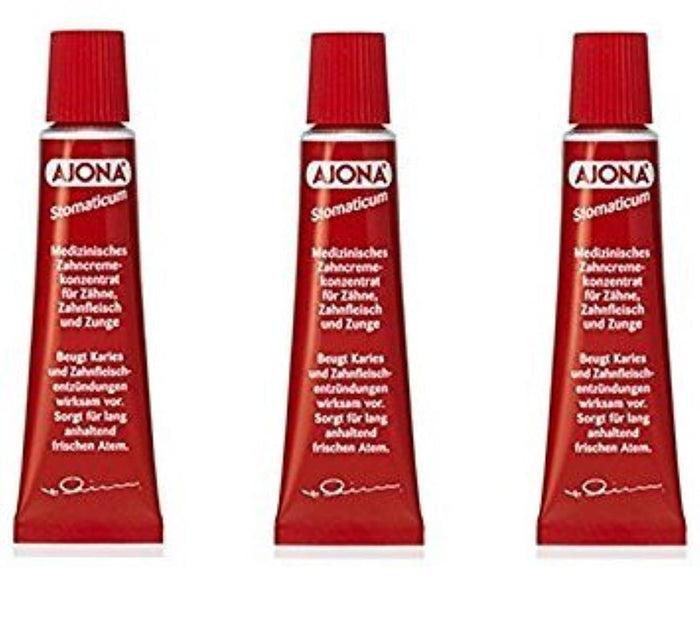 Ajona Stomaticum Toothpaste 25ml – Pack of 3