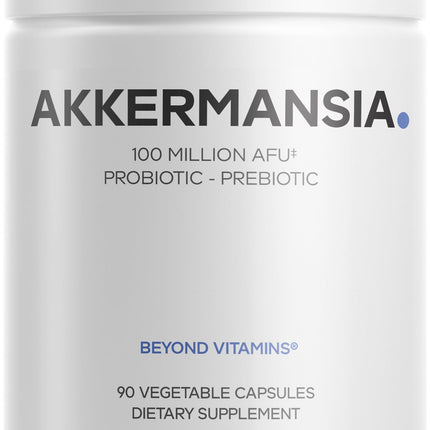 Codeage Akkermansia Muciniphila Probiotic Supplement - 3-Month Supply - 100 Million AFUs - Gluten-Free