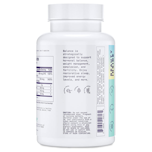 Alani Nu Hormonal Balance, Weight Management & Skin Support | 120 Capsules