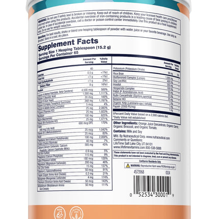 ALL ONE Multivitamin Powder – Original Formula, Once Daily, 8g Protein, 66 Servings