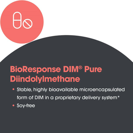 Allergy Research Group DIM Enhanced Delivery System – Hormone Balance Supplement for Women & Men, 120 Vegetarian Capsules