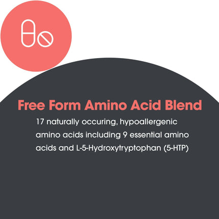 Allergy Research Group Free Aminos – Lean Muscle Support (Vegetarian Capsules) - 100 Count