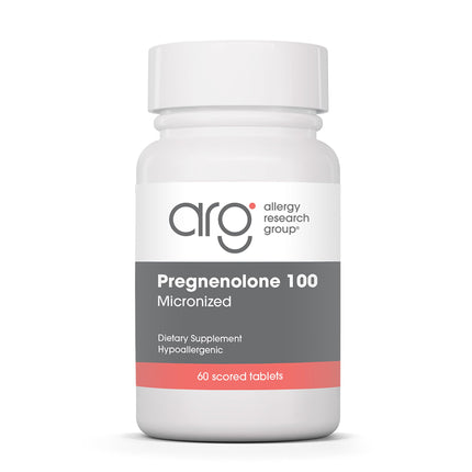 Allergy Research Group Pregnenolone 100mg – Plant-Based Hormone Support (60 Tablets)