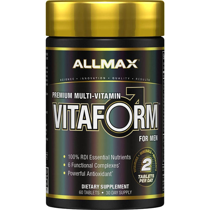 AllMax Vitaform Multi-Vitamin for Men, 60 Tablets