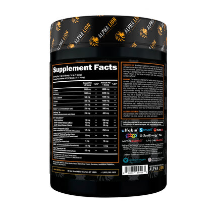 ALPHA LION Superhuman Burn – 2-in-1 Metabolism Booster Pre Workout & Thermogenic Fat Burner for Men – Sour Gummy Bear, 21 Servings