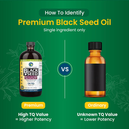 Amazing Herbs Premium Black Seed Oil – 16 fl oz (Pack of 2) | Nigella Sativa, Digestive & Immune Support