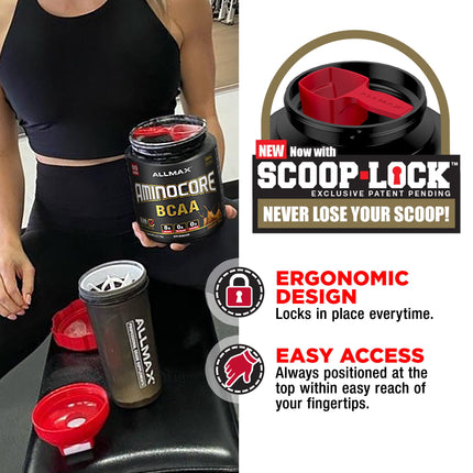 ALLMAX AMINOCORE BCAA Powder – Watermelon, 8,180 mg BCAAs, 945 g