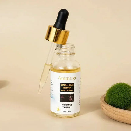 Biotin Haircare Set – Anti-Hair Loss Shampoo & Strengthening Serum for Men & Women | Ammuri